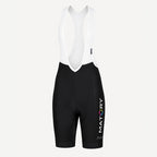 MATORY Cycling Bib Short Schwarz – Frontansicht
