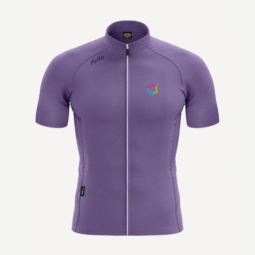 MATORY Fahrradtrikot Lavender – Frontansicht