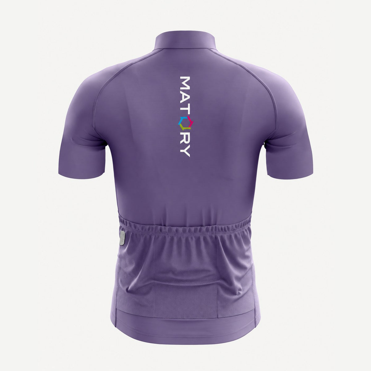 MATORY Fahrradtrikot Lavender – Rückansicht