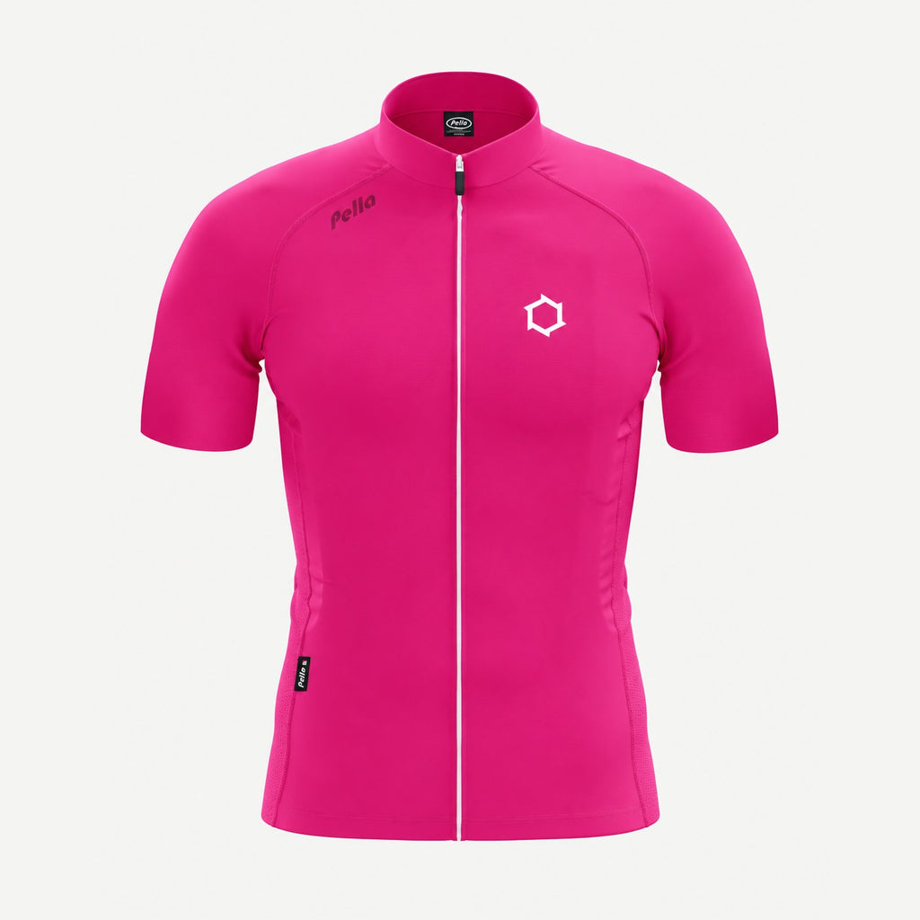 MATORY Fahrradtrikot Pink – Frontansicht