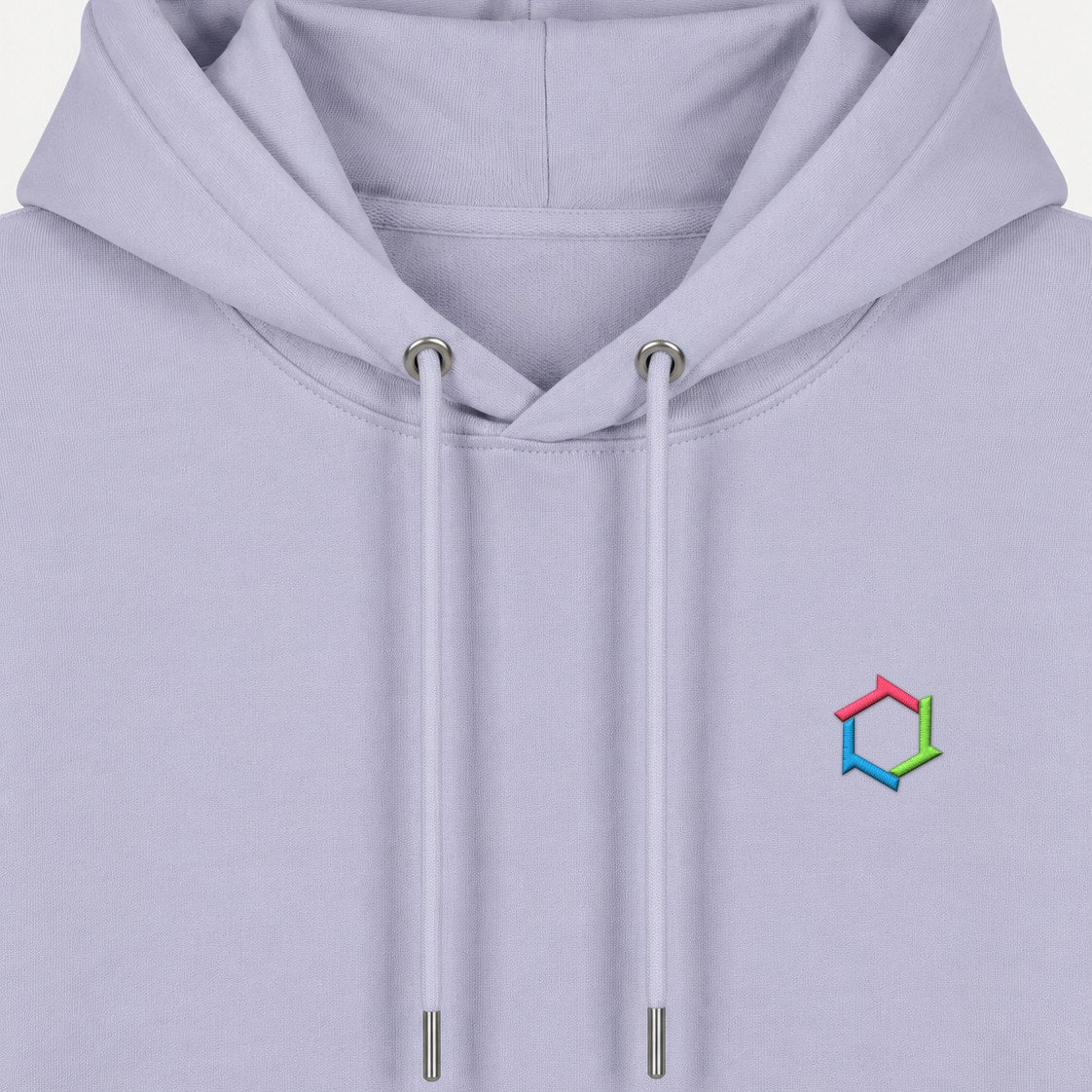 MATORY Hoodie-Sweatshirt Lavender – Detail