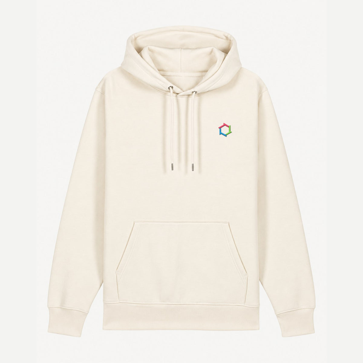 MATORY Hoodie-Sweatshirt Natural Raw – Frontansicht