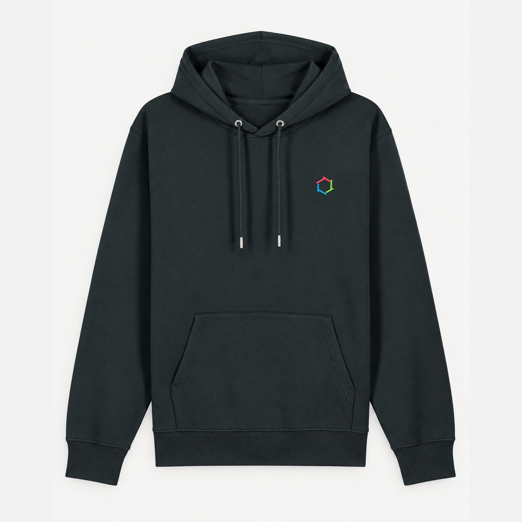 MATORY Hoodie-Sweatshirt Schwarz – Frontansicht