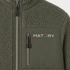 MATORY Sherpa Jacke Khaki – Detail