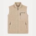 MATORY Sherpa Weste Desert Dust – Frontansicht