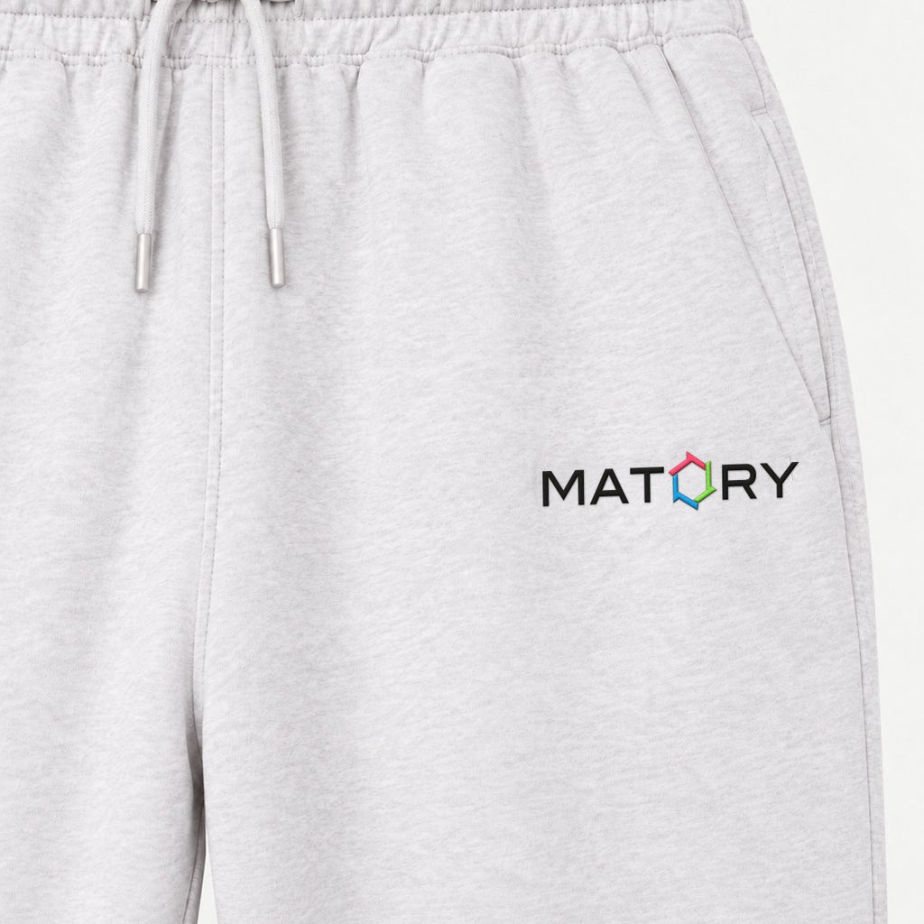 MATORY Sweatpants Cool Heather Grey – Detail