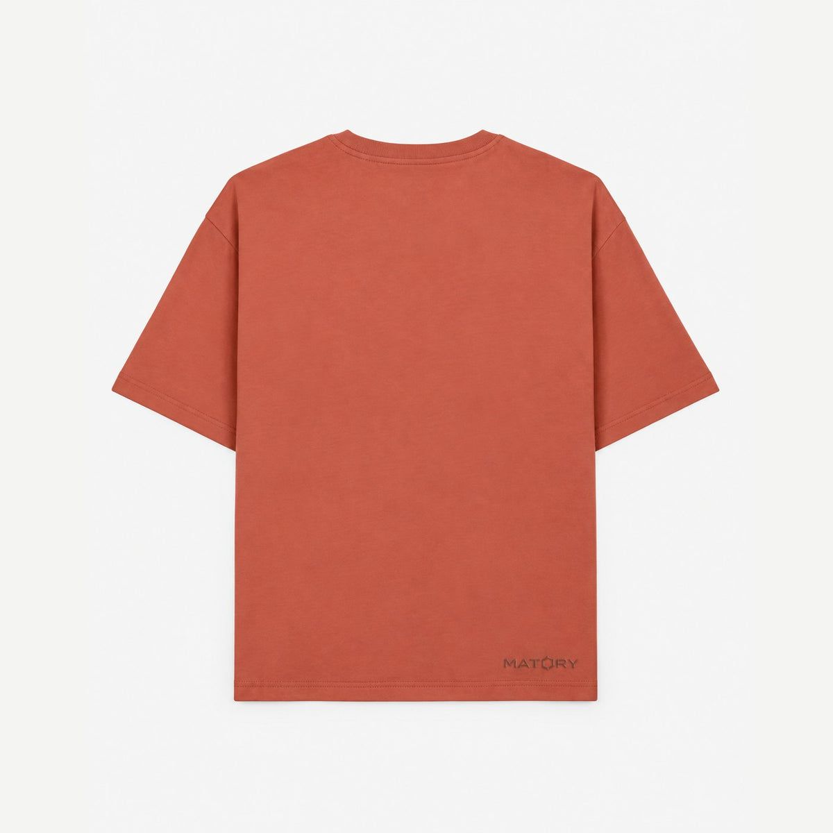MATORY T-Shirt Heritage Brown – Rückansicht