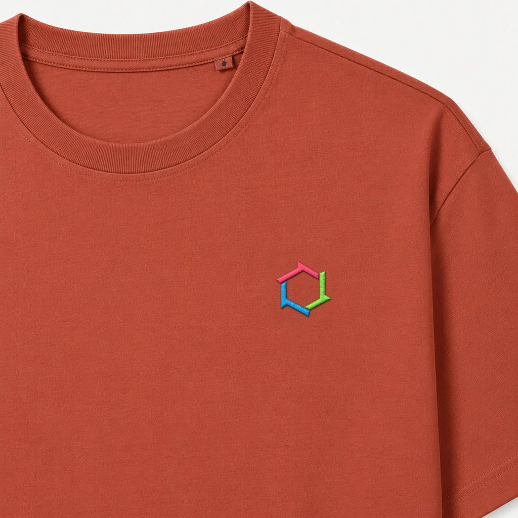 MATORY T-Shirt Heritage Brown – Detail