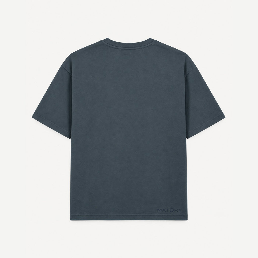 MATORY T-Shirt Ink Grey – Rückansicht