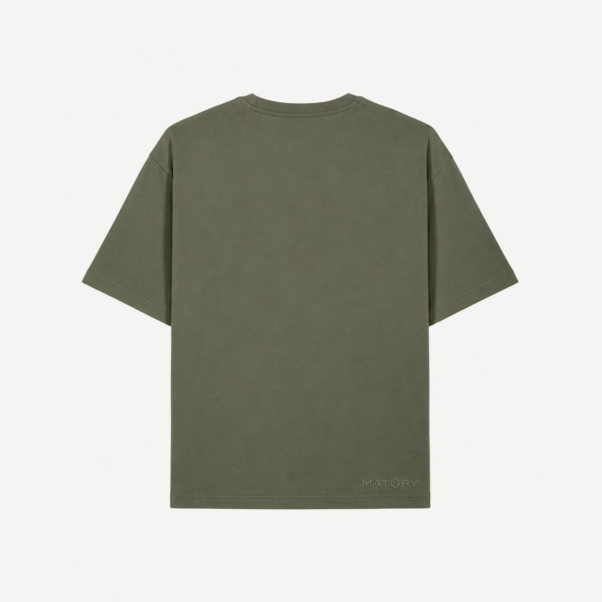 MATORY T-Shirt Khaki – Rückansicht