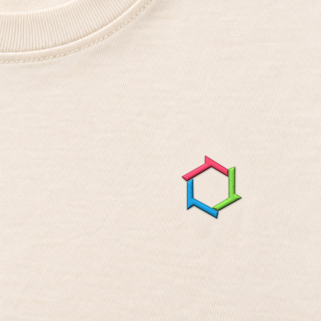 MATORY T-Shirt Natural Raw – Detail