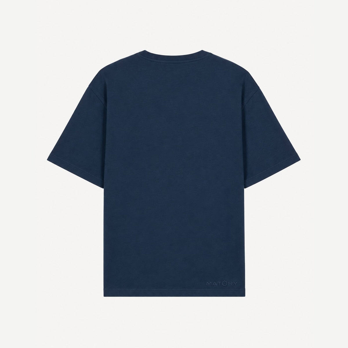 MATORY T-Shirt Navy – Rückansicht