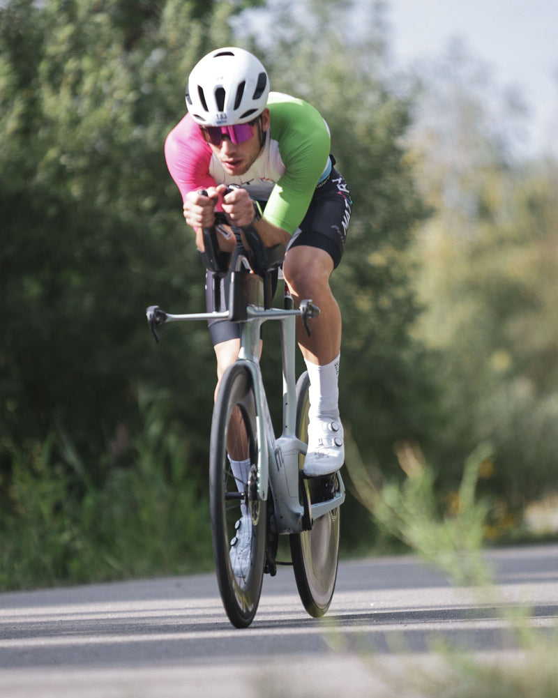 Louis im MATORY Triathlon-Kit beim IRONMAN 70.3 Leipzig