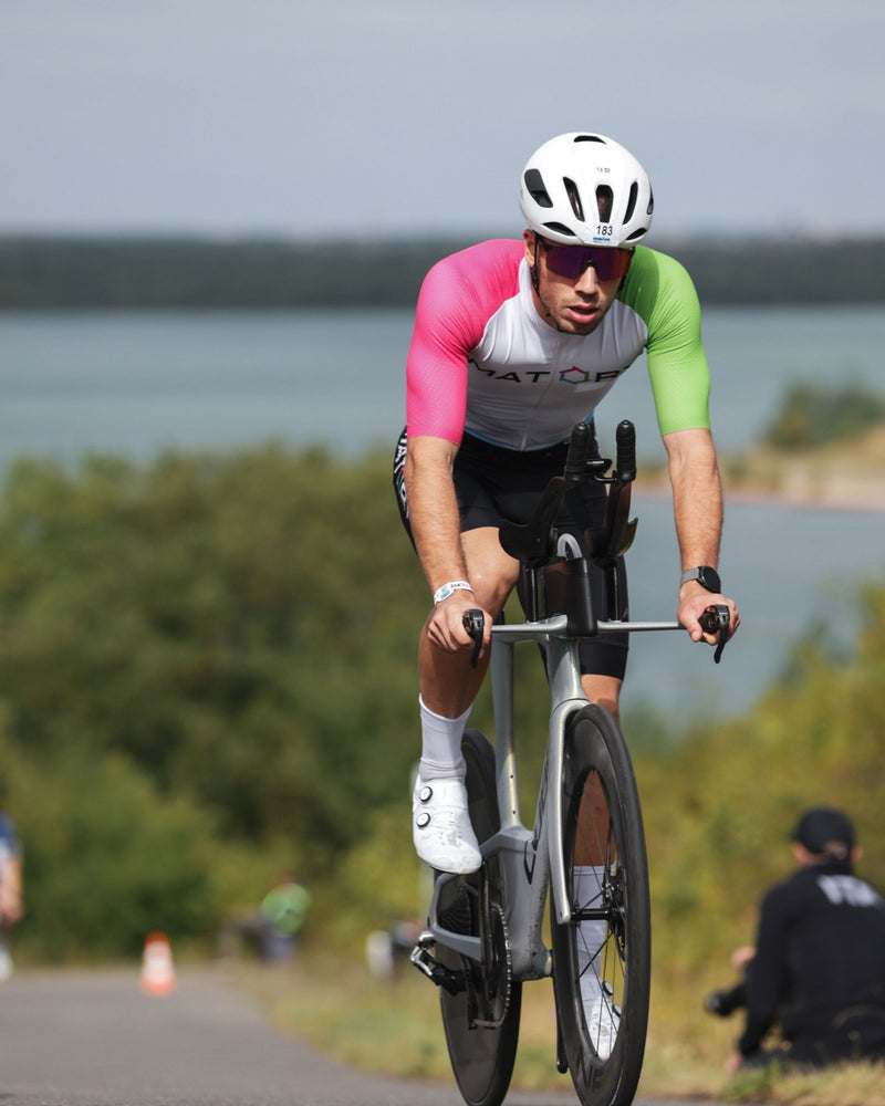 Louis im MATORY Triathlon-Kit beim IRONMAN 70.3 Leipzig