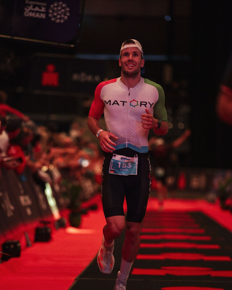 Louis im MATORY Triathlon-Kit beim IRONMAN 70.3 Leipzig