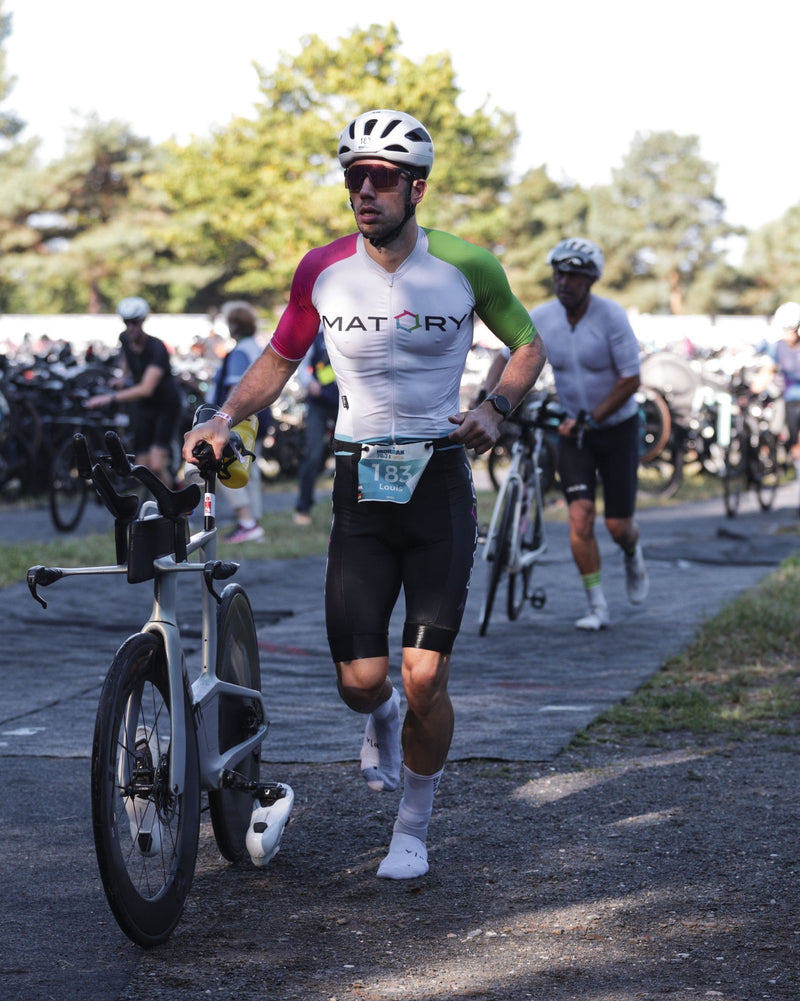 Louis im MATORY Triathlon-Kit beim IRONMAN 70.3 Leipzig